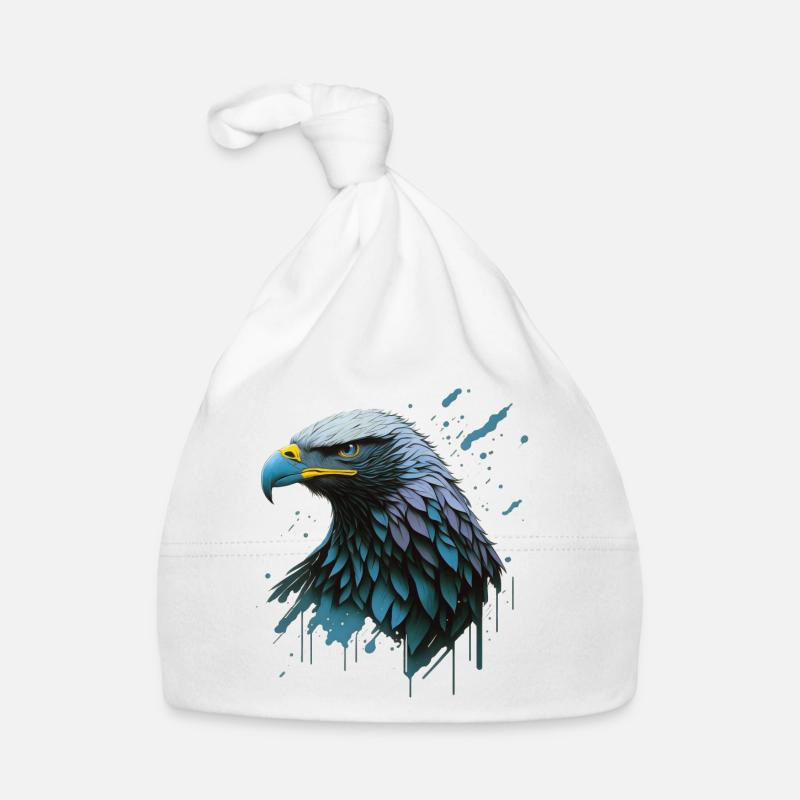 Unleash the Majesty: Eagle Organic Baby Cap