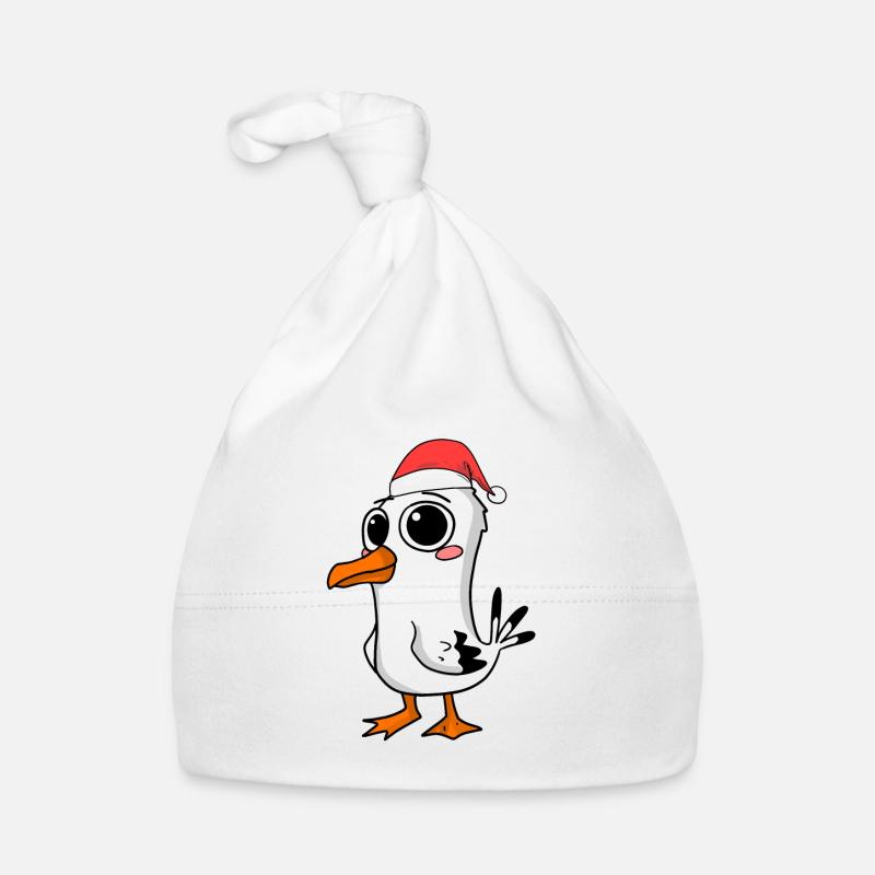Möwe Weihnachten Baby Bio-Mütze