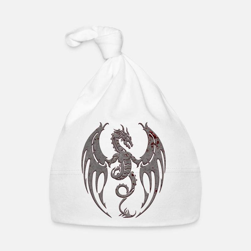 Fantasy Dragon Anime Dragon Head Mythical reptile Organic Baby Cap