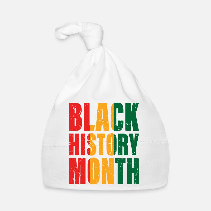Mois de l'histoire des Noirs Bonnet bio Bébé