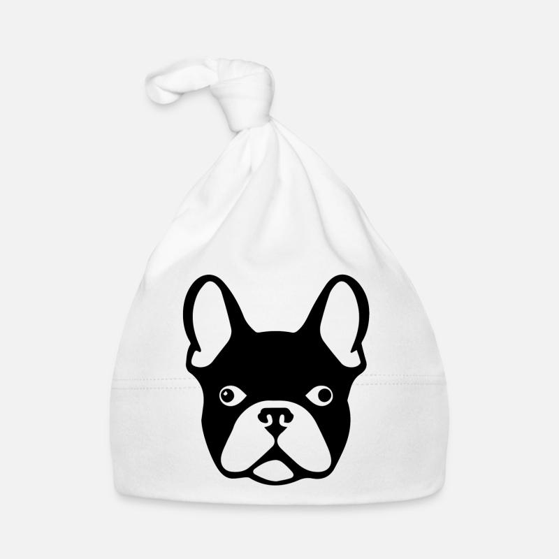 French Bulldog Organic Baby Cap