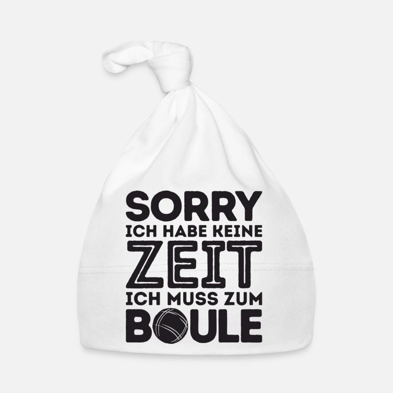 Pardon! Je n’ai pas le temps Boules de pétanque Boules Bonnet bio Bébé