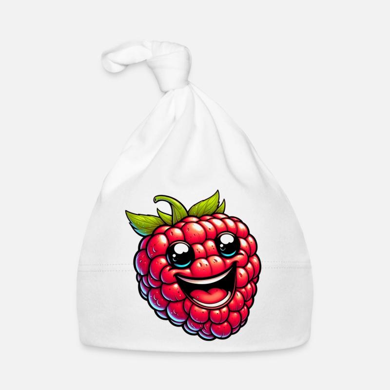 Raspberry Raspberries Organic Baby Cap