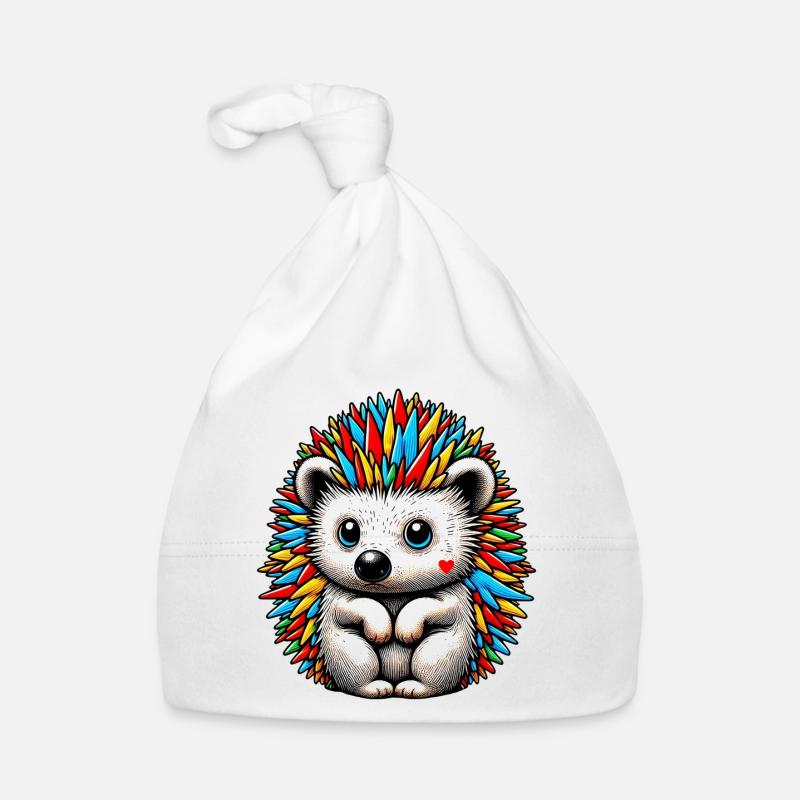 Hedgehog Organic Baby Cap