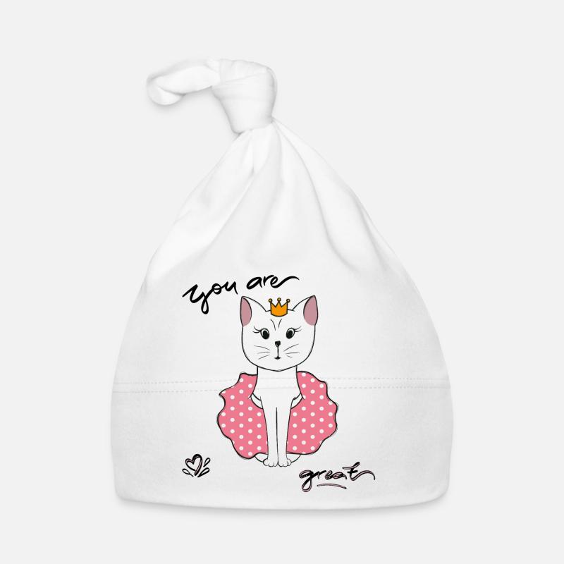 Tu es génial, Chat Bonnet bio Bébé