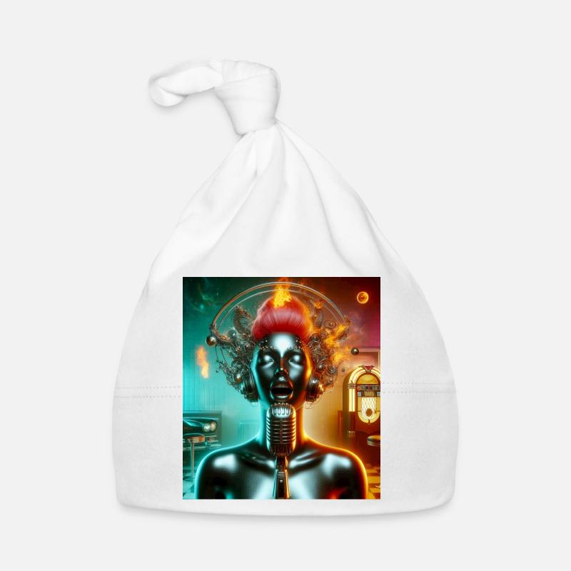 Chanteuse Juke-box Bonnet bio Bébé