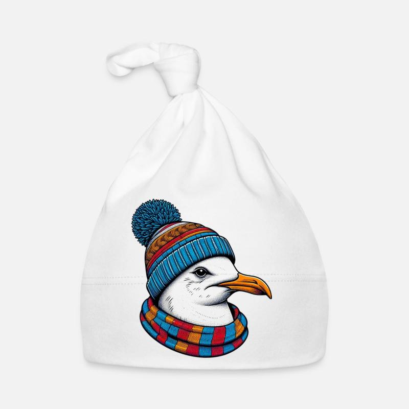 Möwe Baby Bio-Mütze
