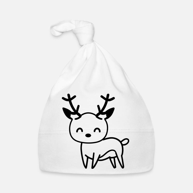 Deer Organic Baby Cap