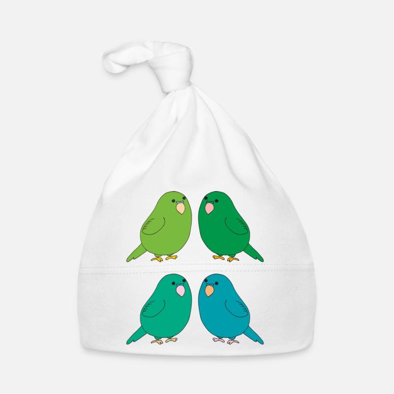 Budgie 4fold Organic Baby Cap
