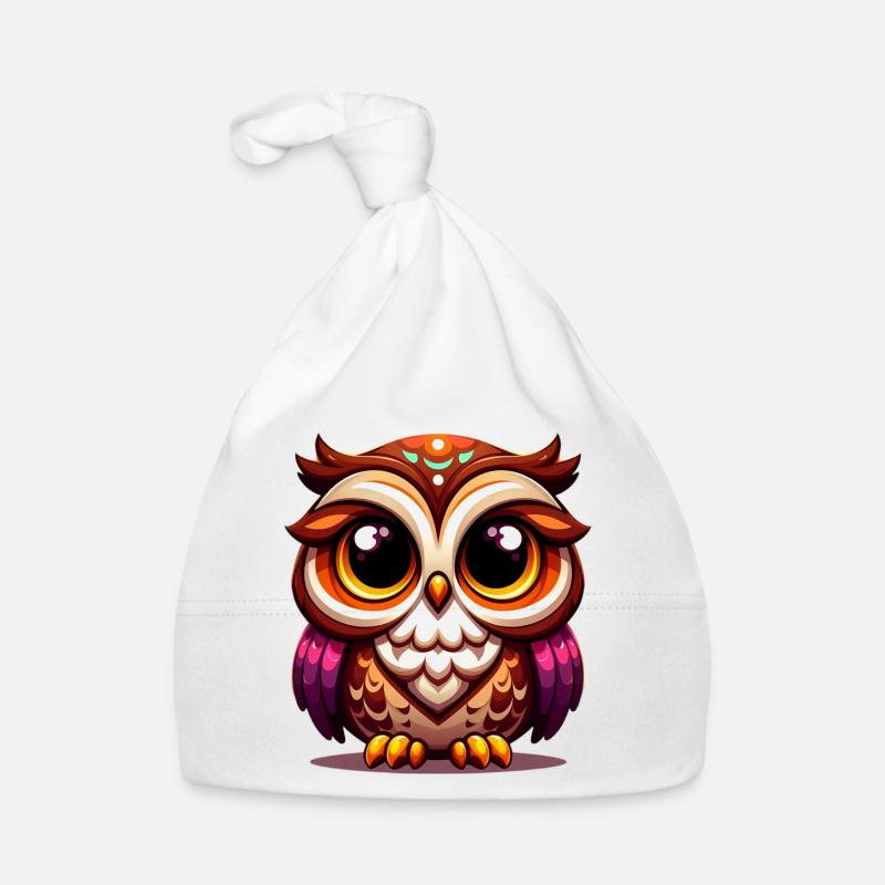 Eule Baby Bio-Mütze