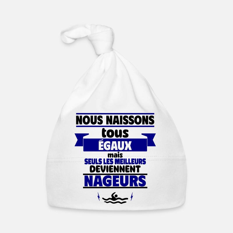 les meilleurs deviennent nageurs Bonnet bio Bébé
