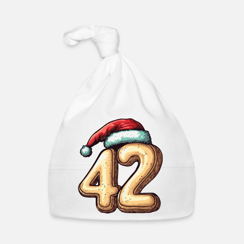 Biscuit de Noël 42 chiffres Bonnet bio Bébé