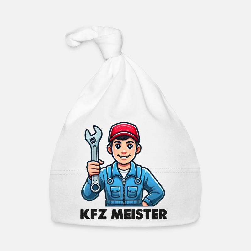 Master Mechanic Organic Baby Cap