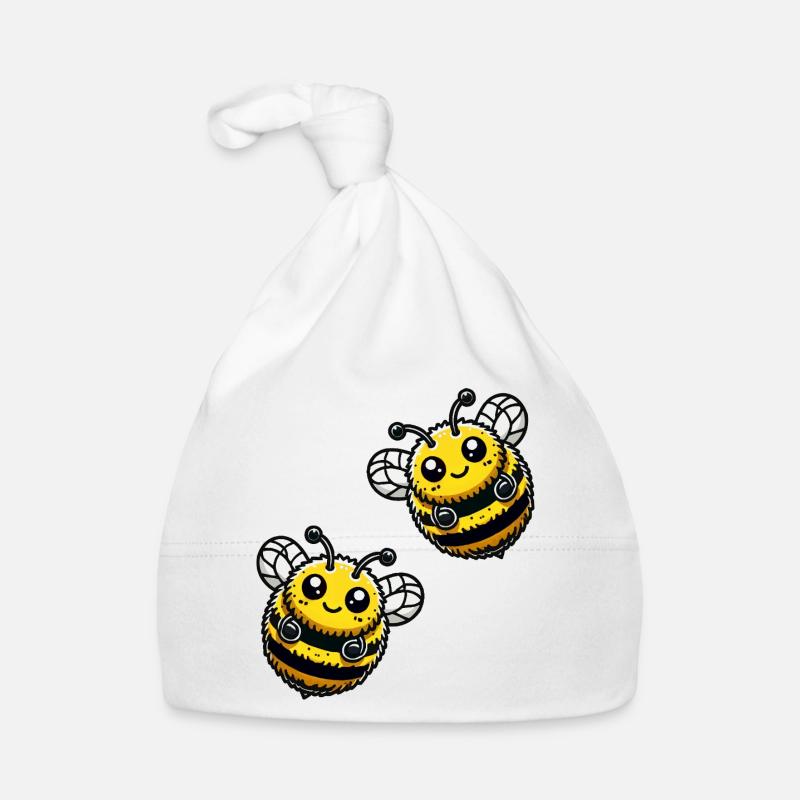 Ape bombo 2 Cappellino ecologico per neonato