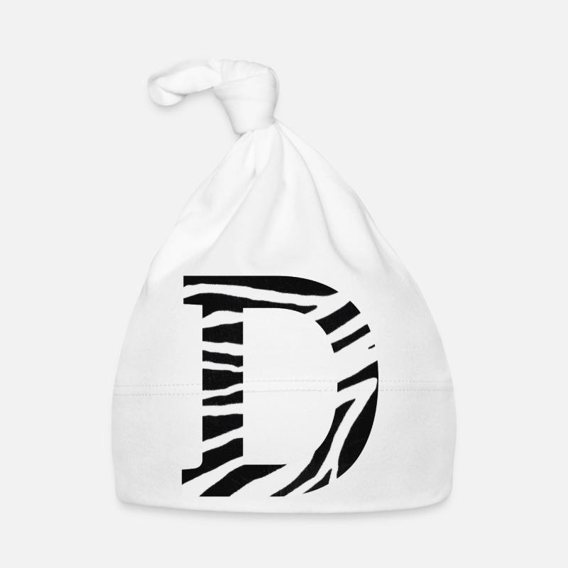 Zebra-Brief Baby Bio-Mütze