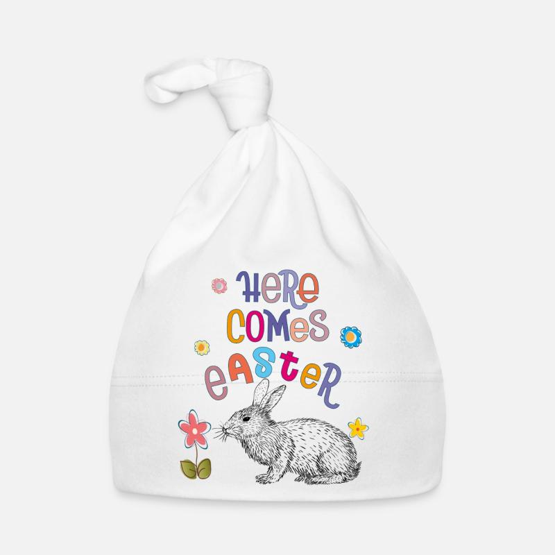 Happy Easter Osterhase Baby Bio-Mütze