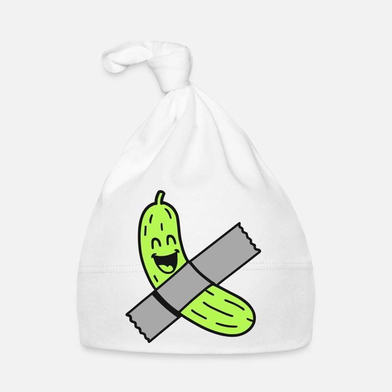 Concombre avec ruban adhésif Bonnet bio Bébé