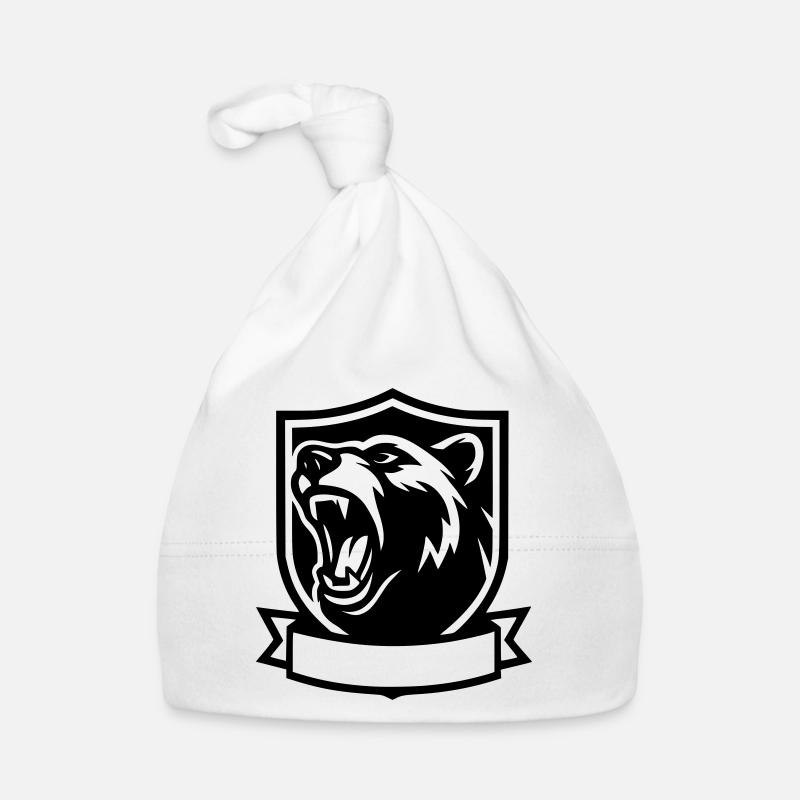 Ours Bear Organic Baby Cap