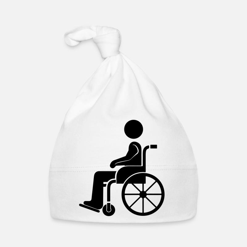 Icône du fauteuil roulant Bonnet bio Bébé
