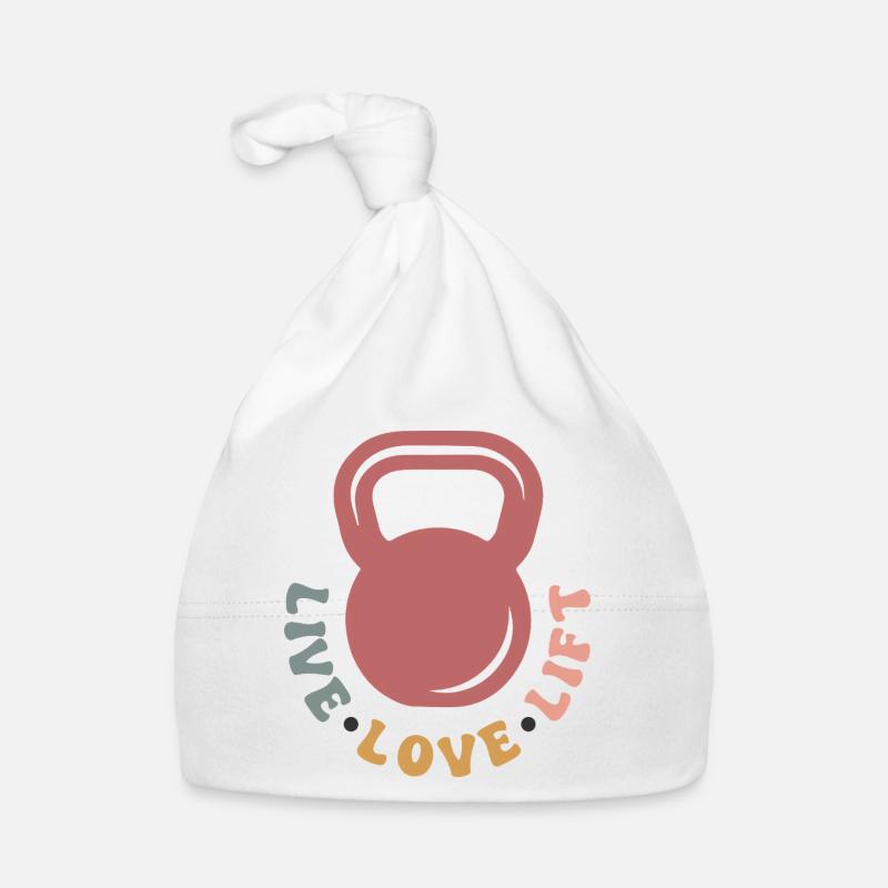 Kettlebell One Love Organic Baby Cap