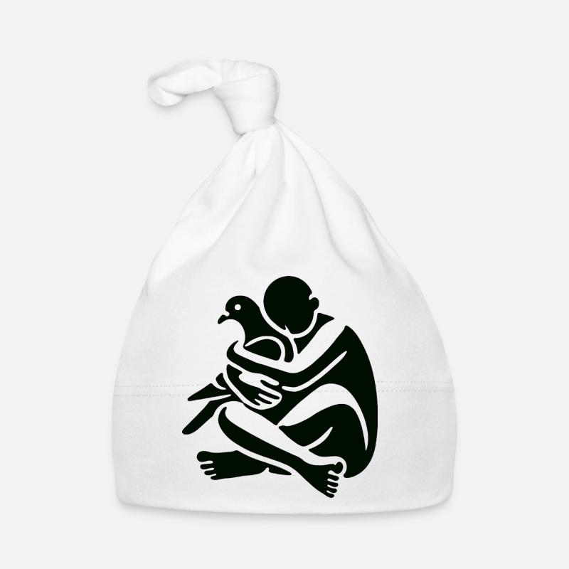 Doves bring peace Organic Baby Cap