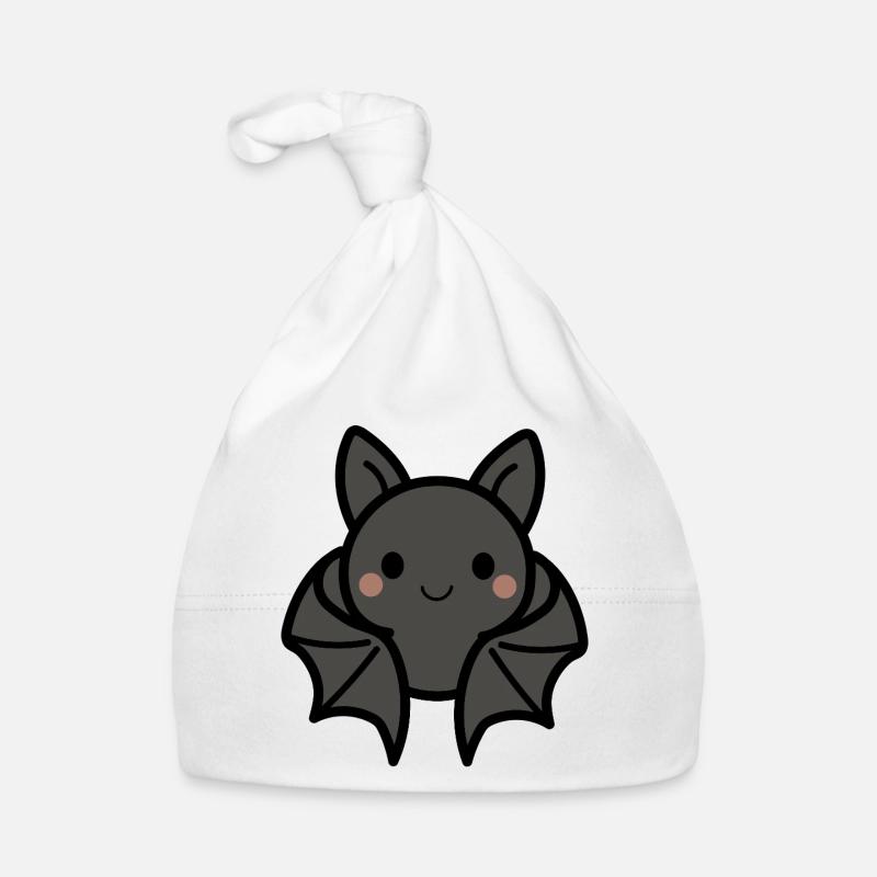 Chauve-souris mignonne Bonnet bio Bébé