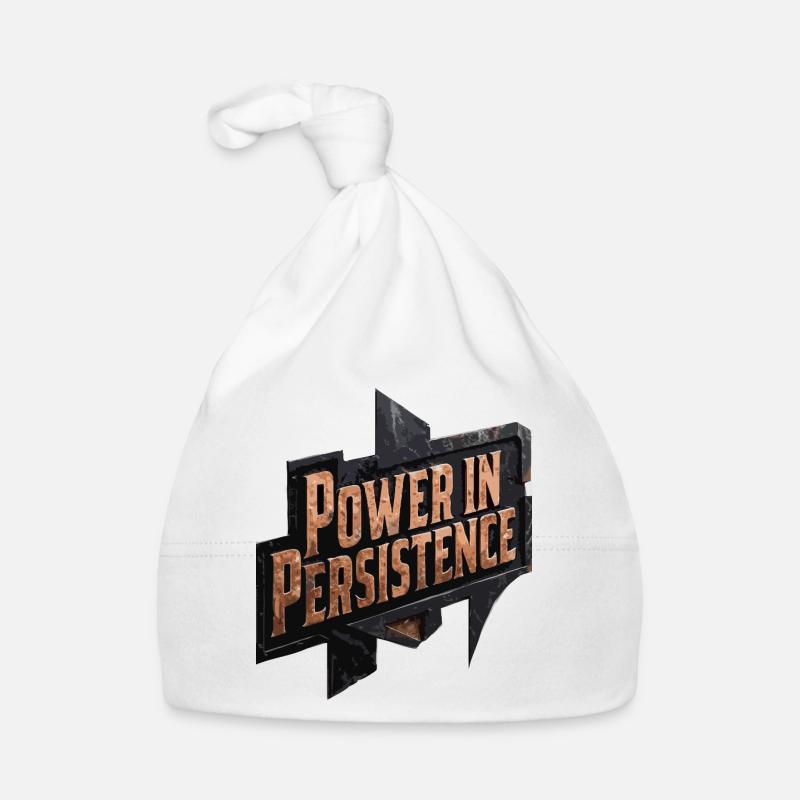La puissance de la persévérance Bonnet bio Bébé