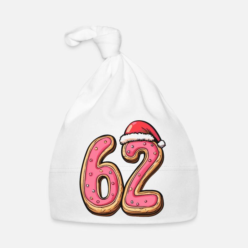 62 chiffres Cookie Noël Bonnet bio Bébé