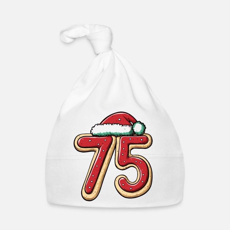 75 Numéro Biscuit Noël Bonnet bio Bébé
