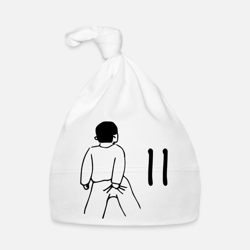 11e anniversaire - 11 ans Bonnet bio Bébé