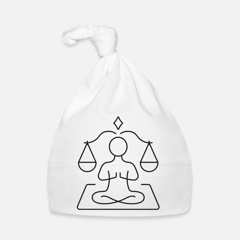 Équilibre du yoga dans le style zen Bonnet bio Bébé
