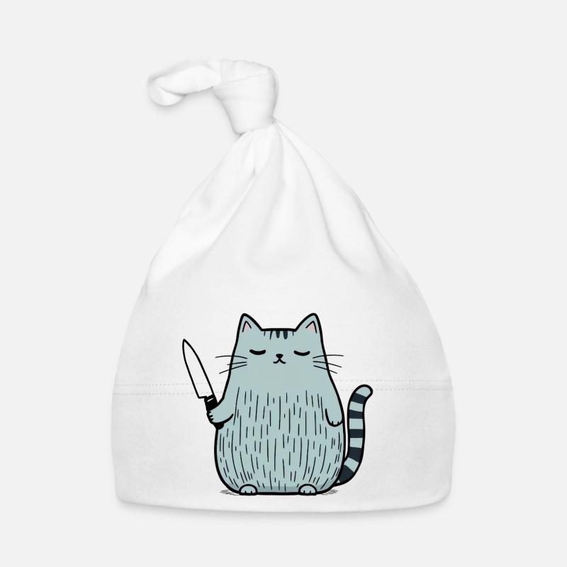 6-7 Mème Internet 6 7 Snack Cat Bonnet bio Bébé
