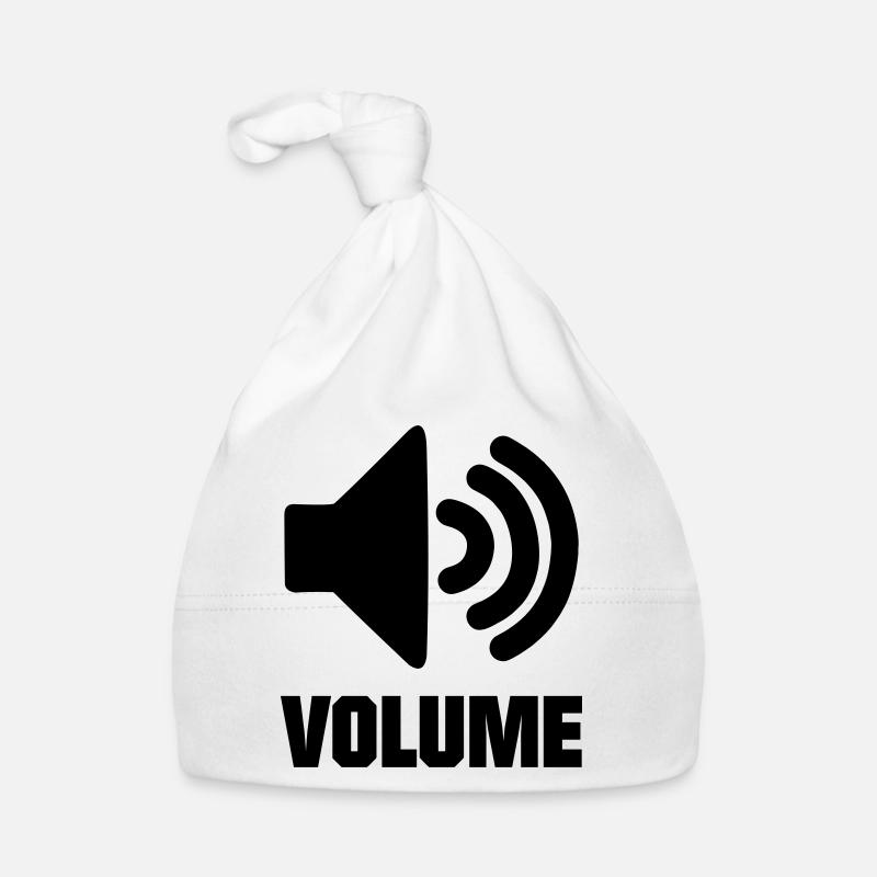 Bouton de volume Bonnet bio Bébé