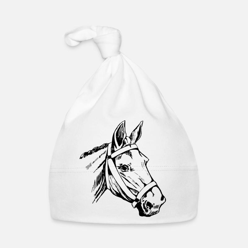 Tête d’animal Bonnet bio Bébé