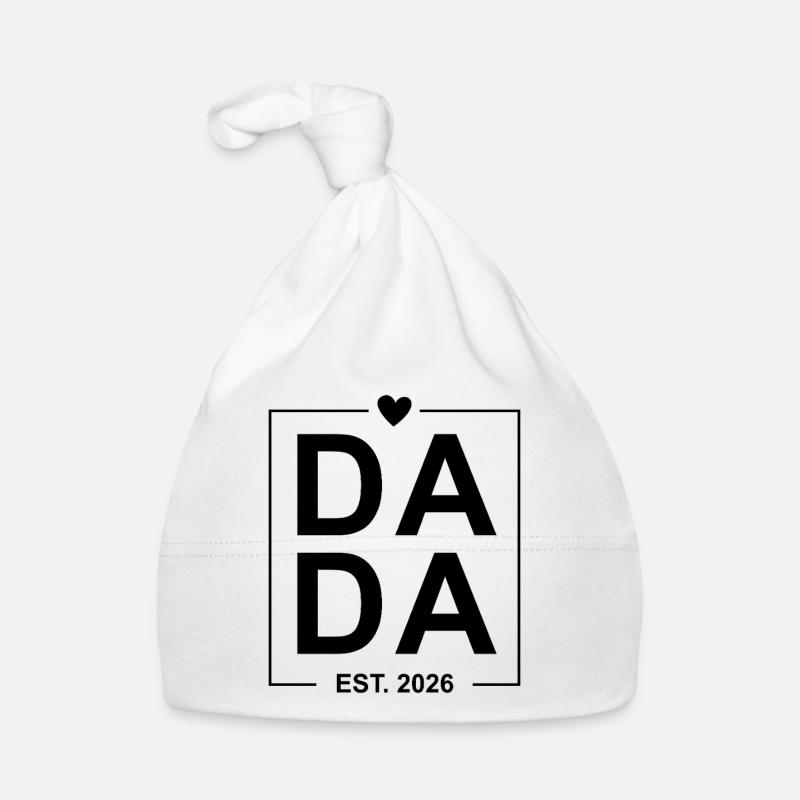 Dada gegründet 2026 Baby Bio-Mütze
