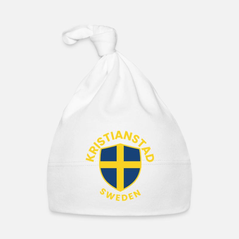 Kristianstad Shield Schweden Baby Bio-Mütze