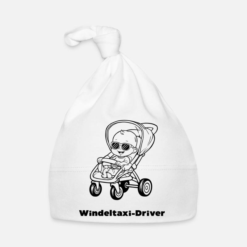 Windeltaxi-Driver Baby Bio-Mütze
