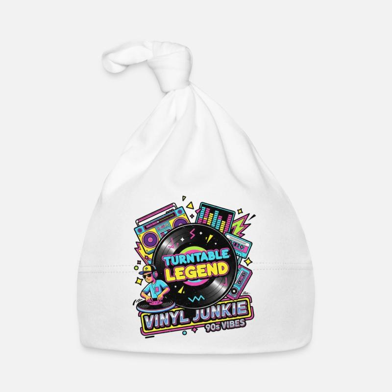 Turntable Legend Baby Bio-Mütze