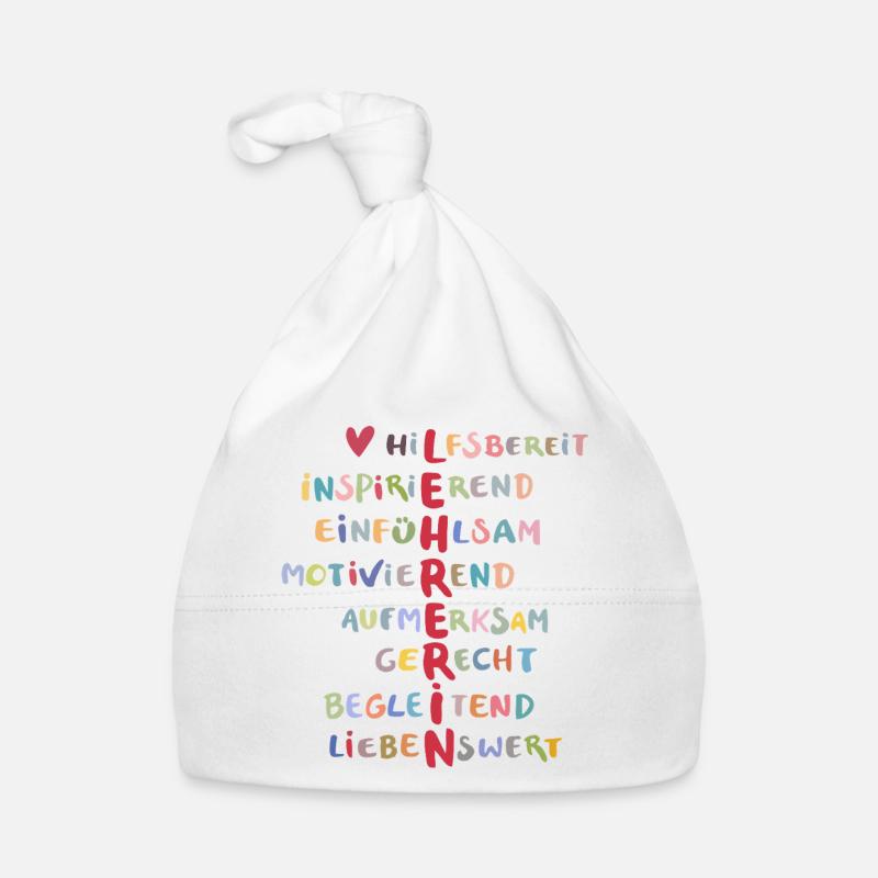 teacher Organic Baby Cap