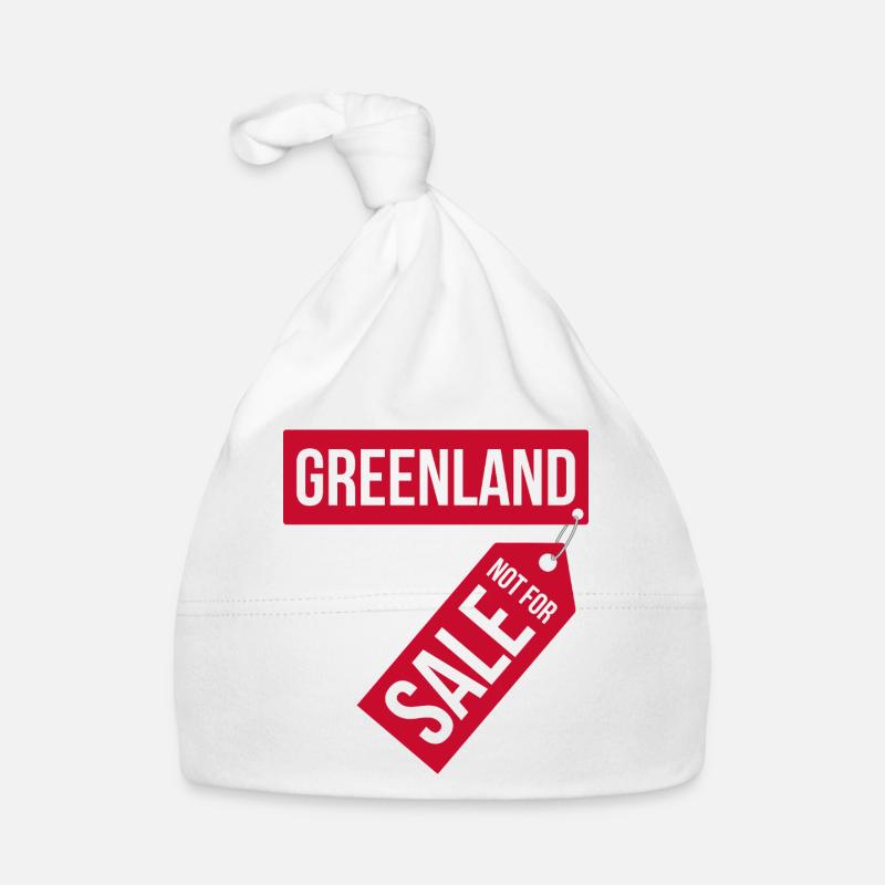 Groenland Non à vendre Bonnet bio Bébé