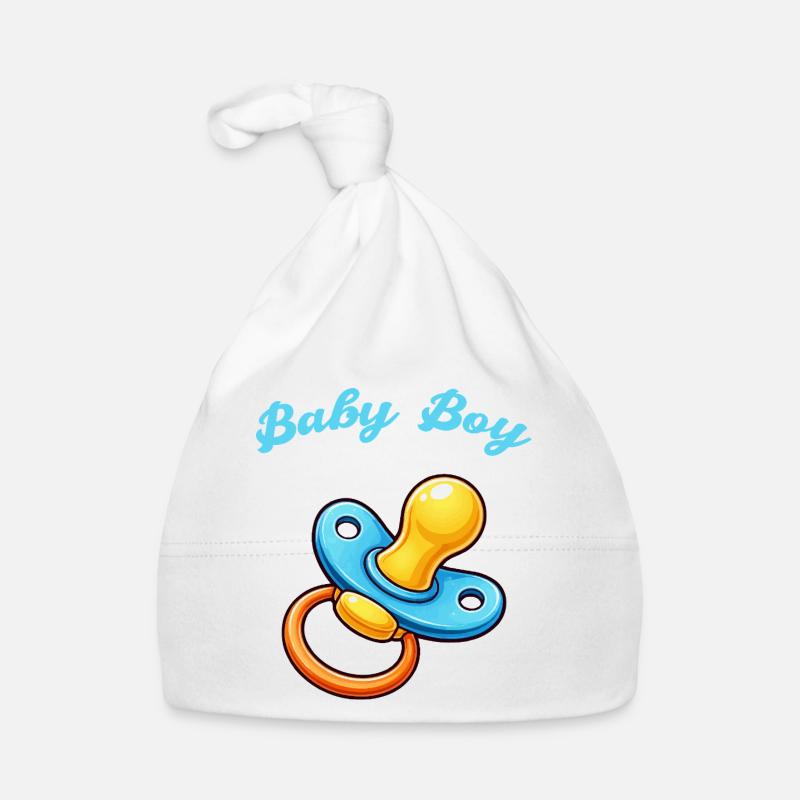 Pacifier Cartoon Baby Organic Baby Cap