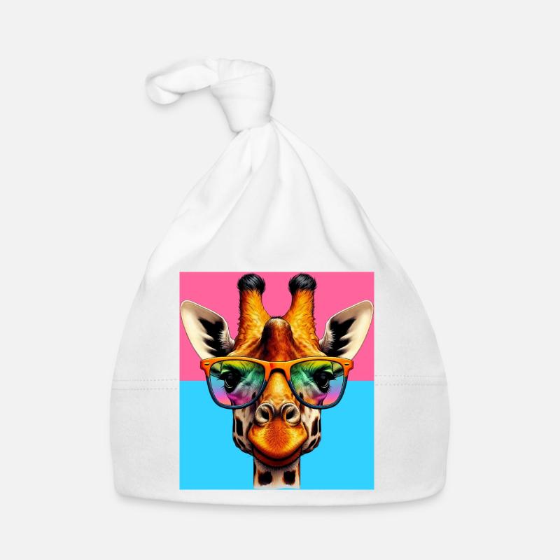 girafe Bonnet bio Bébé