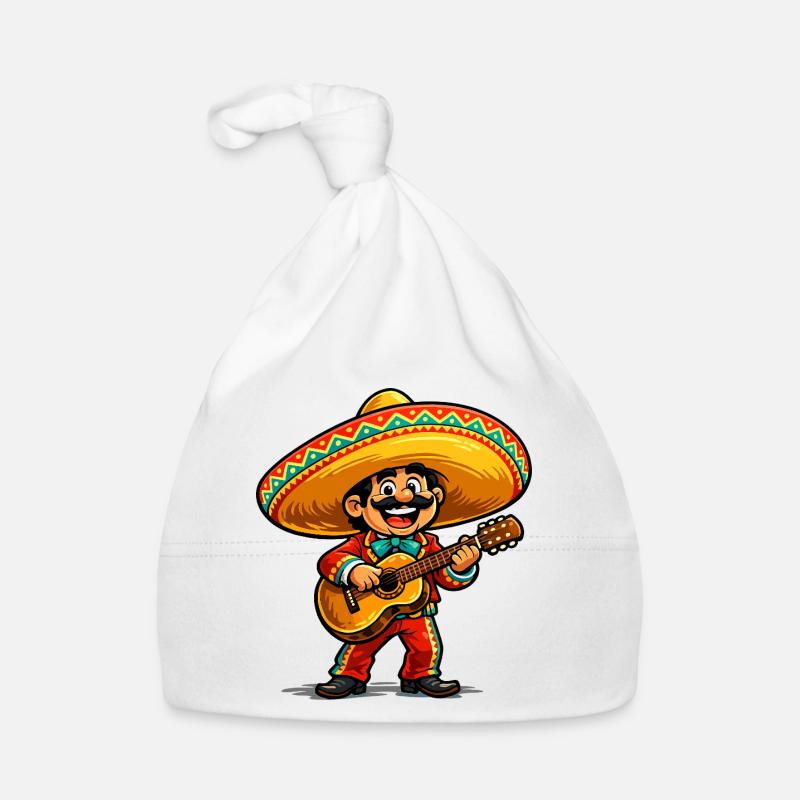 Guitare de dessin animé mariachi Bonnet bio Bébé