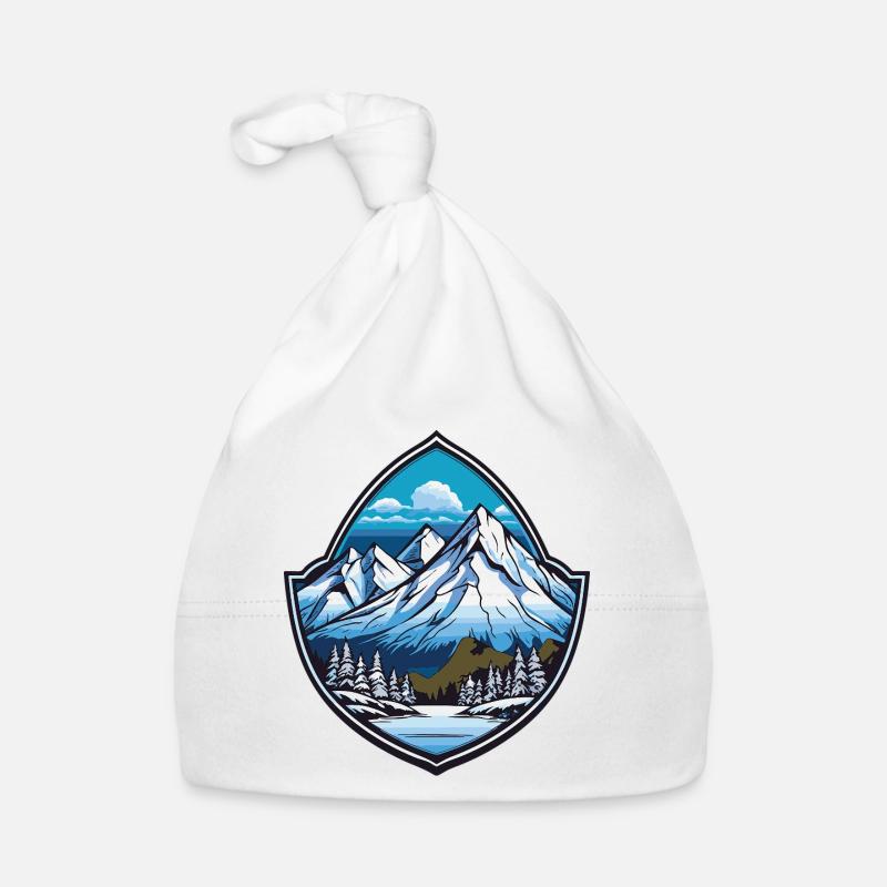 Berge Baby Bio-Mütze