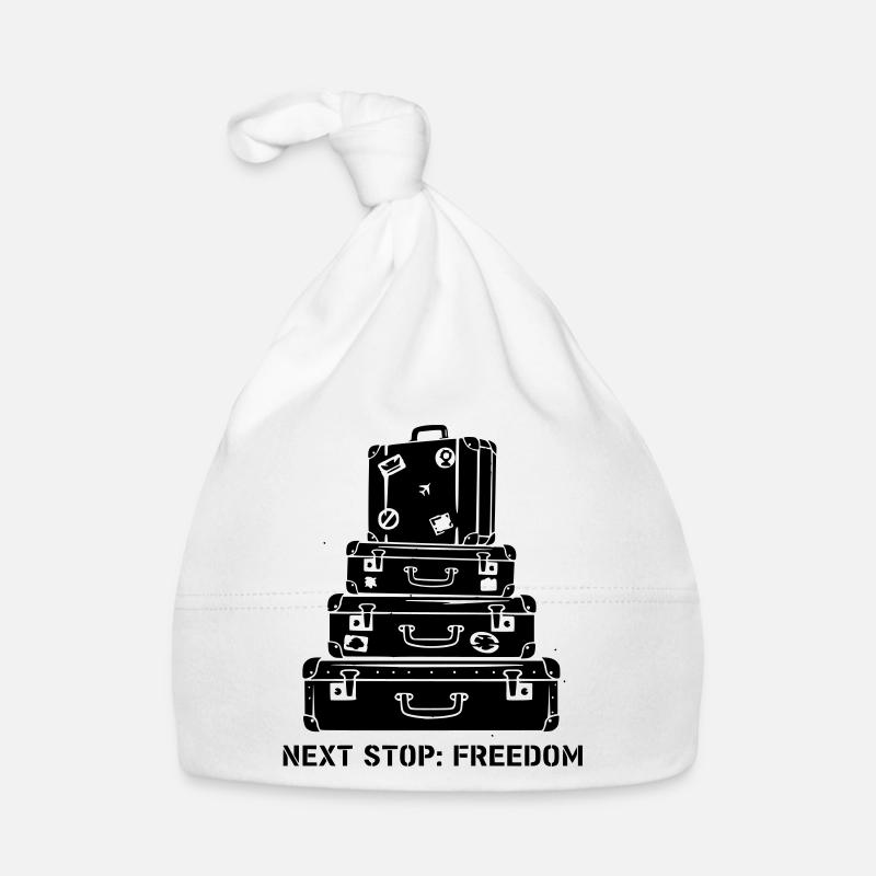 Koffer Stapel Freedom Reise Baby Bio-Mütze