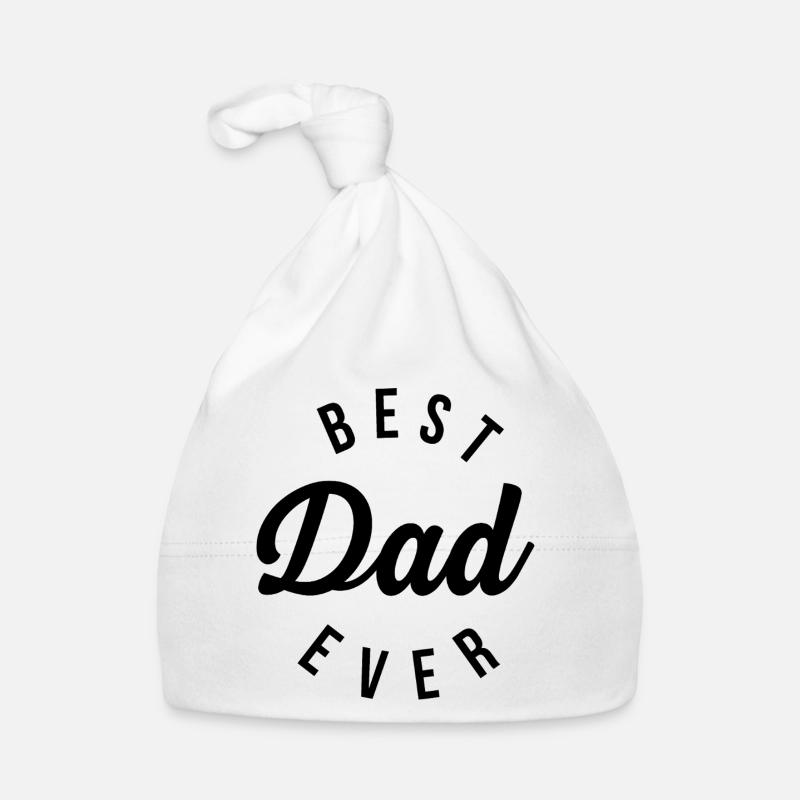 Best Dad Ever 2026 Geschenk Papa Baby Bio-Mütze