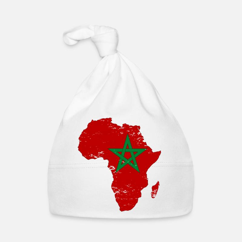 Pavillon du Maroc Afrique Bonnet bio Bébé