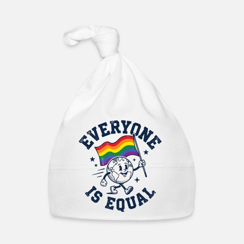 LGBTQ Pride Month - Everyone is Equal Organic Baby Cap