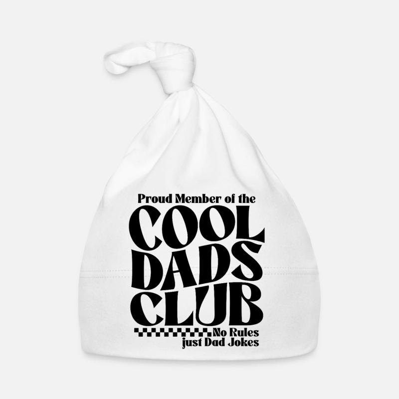 Cool Dads Club - Papa Vatertag Geschenk Baby Bio-Mütze