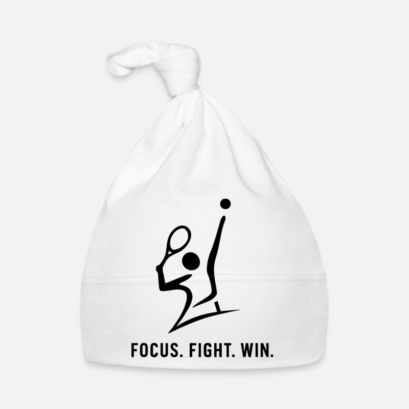Tennis Design Organic Baby Cap